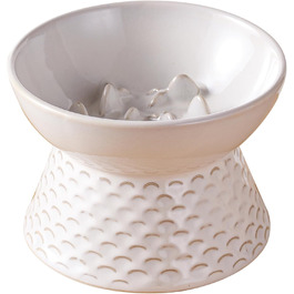 Керамічна годівниця для котів Qcapet, піднята миска для їжі