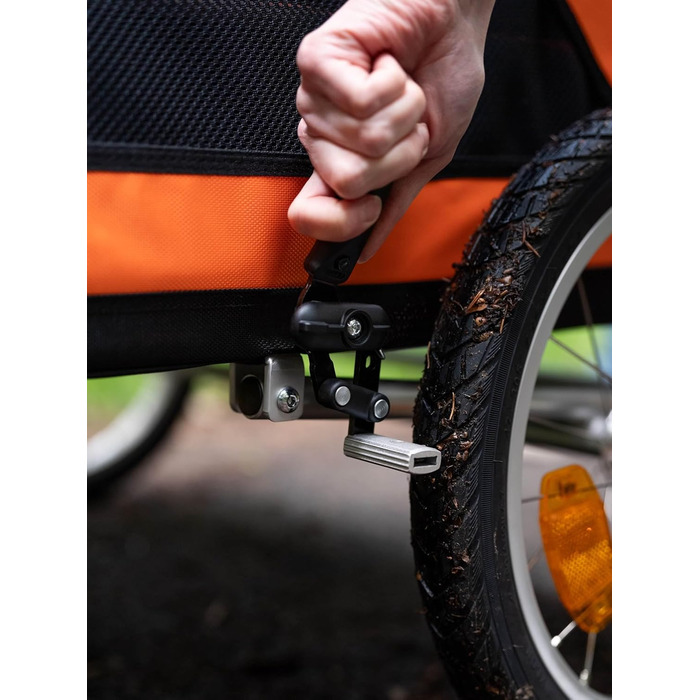 TrendPet DogBus L - велосипедний причіп для собак, великих порід, на алюмінієвій рамі