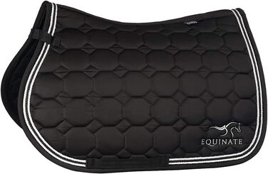 Equinate Schabracke Madison Warmblut VS Vielseitigkeit Schwarz - підкова для коня, універсальна, чорна