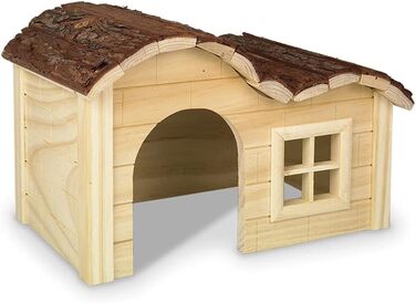 Будиночок для гризунів дерев'яний Nobby WOODLAND Jessi 42,5x27x22 см