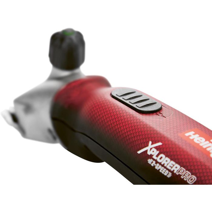 Акумуляторна машинка для стрижки коней Heiniger Xplorer Pro, 2 швидкості, 2 акумулятори
