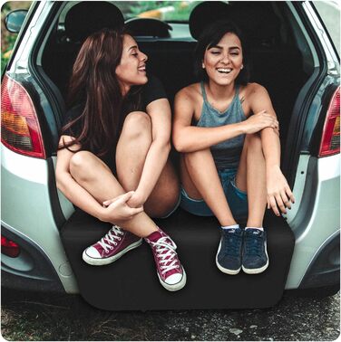 Захист для багажника автомобіля Achilles – килимок для багажника з захистом від подряпин та вологи – для собак – універсальний розмір 100x70 см, чорний