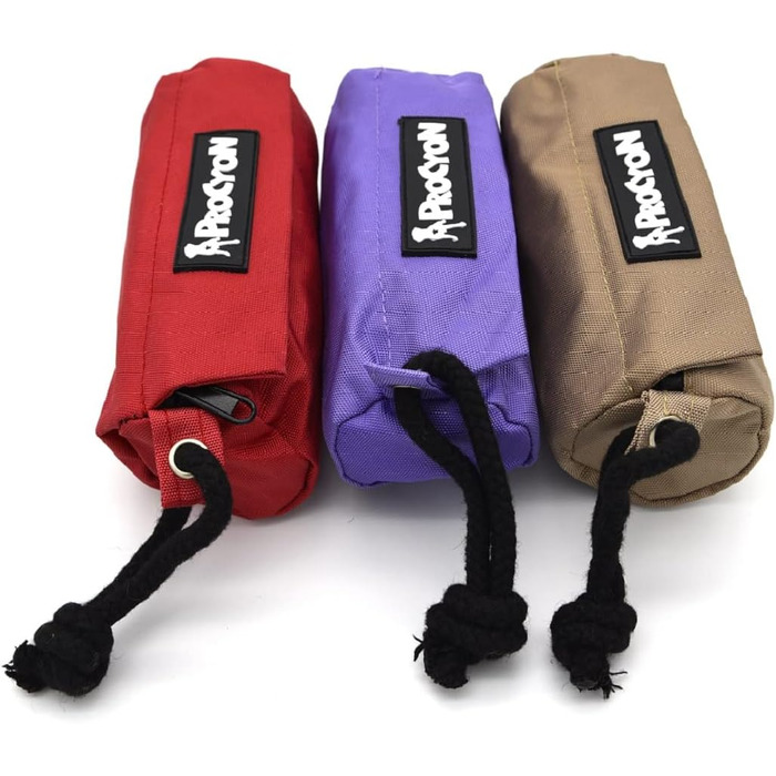 Набір з 3 мішечків для корму NATIV для собак, тренувальний апортний думмі, мішечок для ласощів