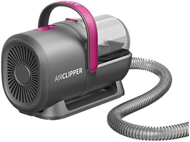 PETKIT Airclipper 5-в-1: професійний пилосос для грумінгу тварин з набором для стрижки кігтів, об'ємом 1,4 л, щіткою для котів та собак, інструментом для видалення шерсті