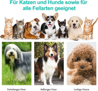 Набір для догляду за тваринами Neabot P1 Pro з пилососом для шерсті, професійні ножиці та леза для собак, котів та інших тварин, сірий перламутровий