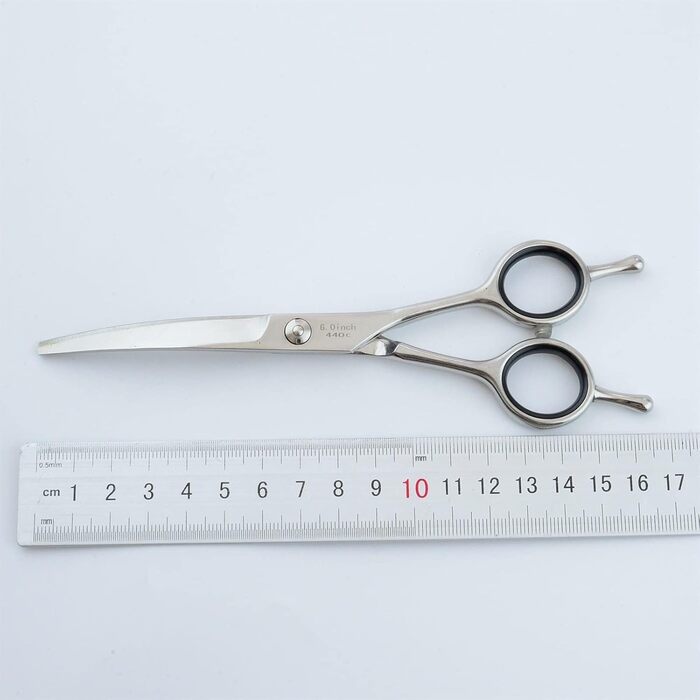 Набір ножиць для стрижки волосся 6 дюймів: 9 шт. для грумінгу домашніх тварин та стрижки