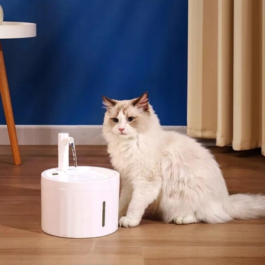 Автоматичний фонтан-поїлка для котів з краником, 2,5 л