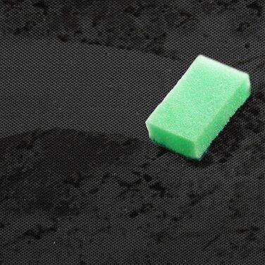 Водонепроникне ліжко для собак великих і середніх порід - диван-ліжко для собак Joker, знімний килимок, чорний колір, 64x49 см, Oeko-Tex сертифікат