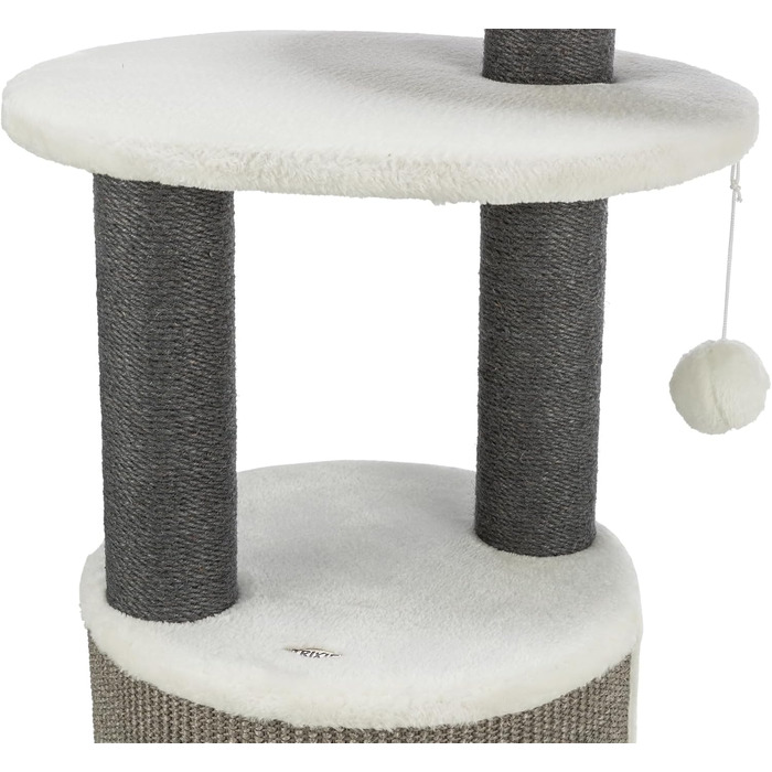 Дерев'яний кігтеточка TRIXIE Marco 114 см – багатоповерхова, з місцями для відпочинку та іграми