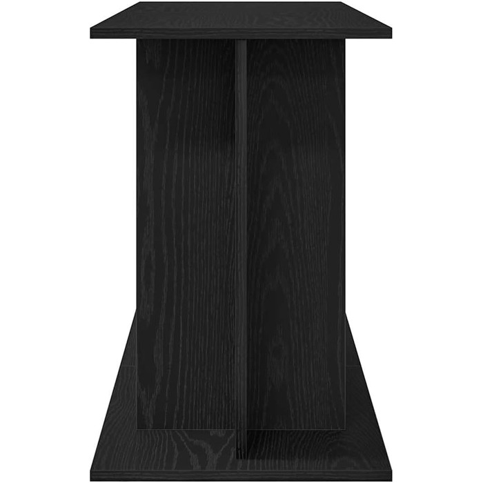 Тумба для акваріума vidaXL 120x40x60 см, ДСП, чорний дуб, міцна акваріумна підставка