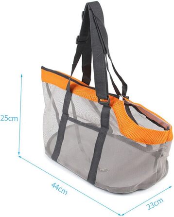 Дихаюча переноска для собак TOYANDONA - легка, велика, складана, для маленьких собак та котів, для подорожей та прогулянок