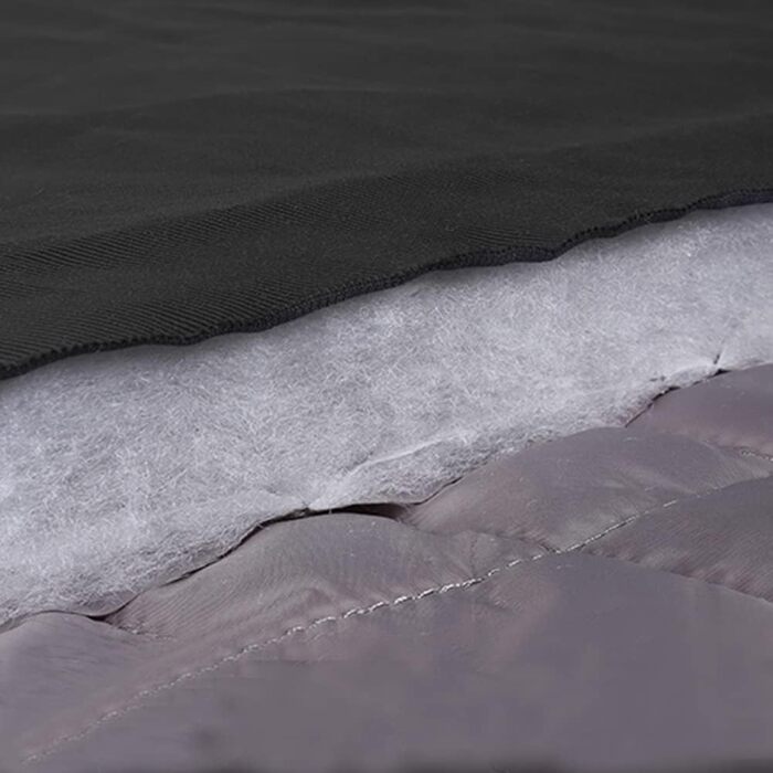 Водонепроникна тепла жилетка для собак великих та середніх порід - тепла жилетка для собак у холодну погоду, чорна, 5XL