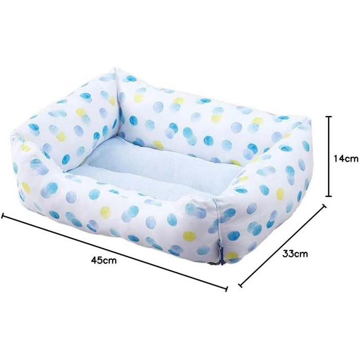 Килимок для тварин Iris Ohyama, корзина-іграшка, зручний, миючий, з антиковзким покриттям, 40x69x12 см, для собак та котів