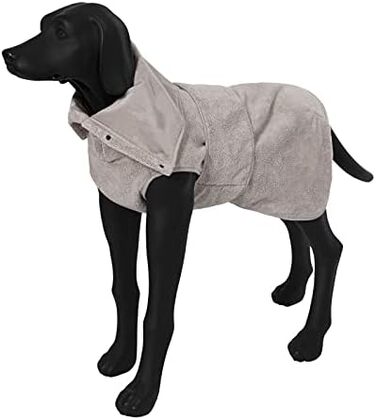 Рушник для собак Elropet, XS-XL, бежевий, мікрофібра, швидковисихаючий