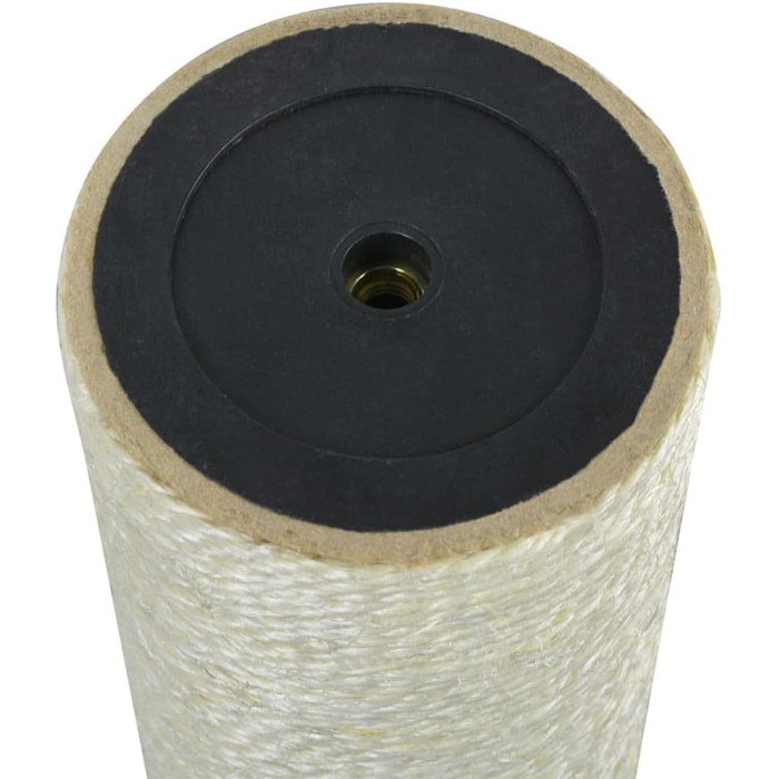 Котячий кігтетоп 8x60 см, сизаль, 8 мм, для котів, бежевий