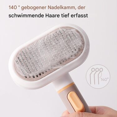 Щітка для собак з довгою шерстю: видалення шерсті, грумінг, аксесуари для тварин. Підходить для собак та котів, масаж, догляд вдома, в офісі, гуртожитку.