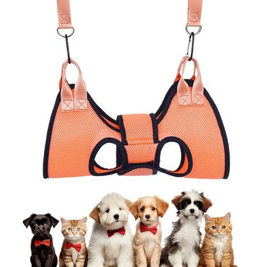 Рушник для догляду за лапами собак – гамак для стрижки нігтів, засіб для купання та догляду за кігтями, система фіксації для SPA-процедур | Структура