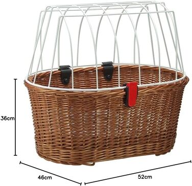 Велосумка KLICKfix чорна, M (Doggy Basket Fix)