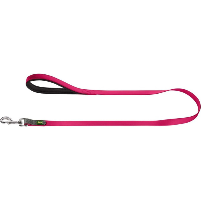 Повідок для собак HUNTER CONVENIENCE, пластик, 2,0×120 см, малиновий