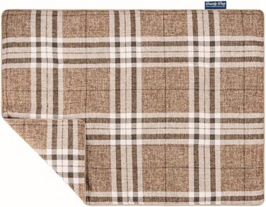 Килимок для собак Highlands Beige - миючий, м'який, міцний, високої якості, Made in Germany, розмір L, бежевий