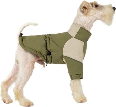 Зимовий теплий водонепроникний одяг для собак, розмір M, для прогулянок на вулиці, відбиваючий елемент