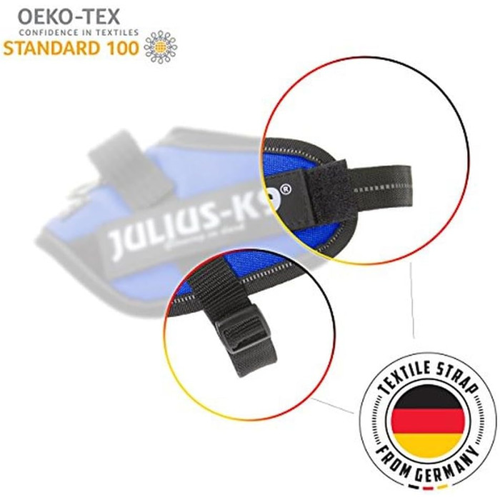 Шлейка Julius-K9 IDC Powergeschirr, розмір 2XL/3, Reggae Canis