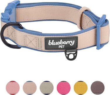 Blueberry Pet класичний неопреновий нашийник для собак, кремовий, розмір M, м'який і міцний