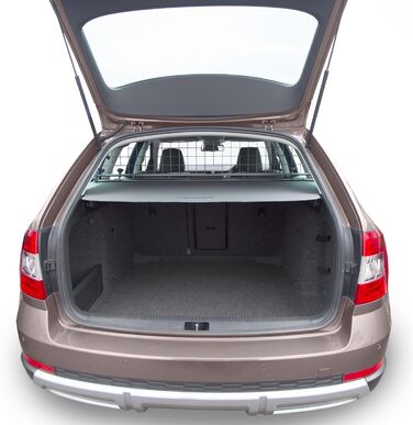 Автомобільна перегородка Travall для Skoda Octavia Estate/Scout (2012-2020), без люка, сталева захисна сітка для багажника, бар'єр для перевезення домашніх тварин