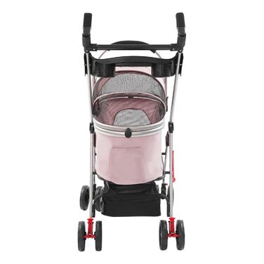 Складаний візок для собак та котів, 50x60 см (Sakura-Rosa)