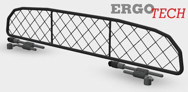 Сітка перегородки для Volkswagen T-Cross ERGOTECH RDA65-HXXS16 - для собак та багажу. Безпечна та комфортна для вашого улюбленця!