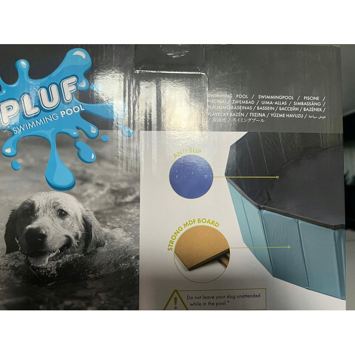 Басейн для собак M-PETS PLUF, розмір S (80x20 см)