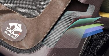 Транспортна переноска для собак Tami Backseat XS: переноска-клітка для автомобіля, автотранспортна коробка для собак, переноска для собак