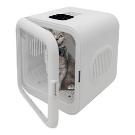 Автоматична сушарка-бокс для котів та собак 800W, інтелектуальна сушарка для тварин з контролем температури (22-45°C), 62Л, 360° обдув