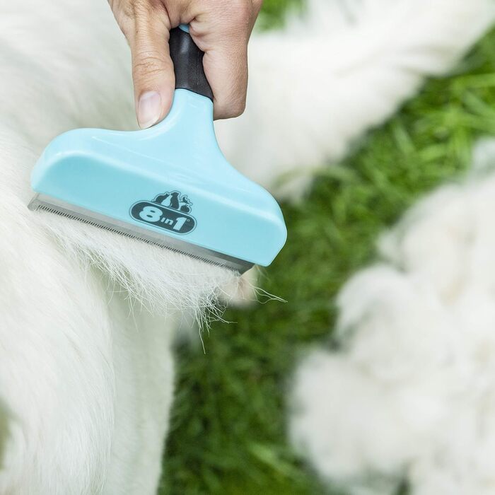 Щітка для вичісування підшерстка DeShedder L для великих собак (коротко- та довгошерстих)