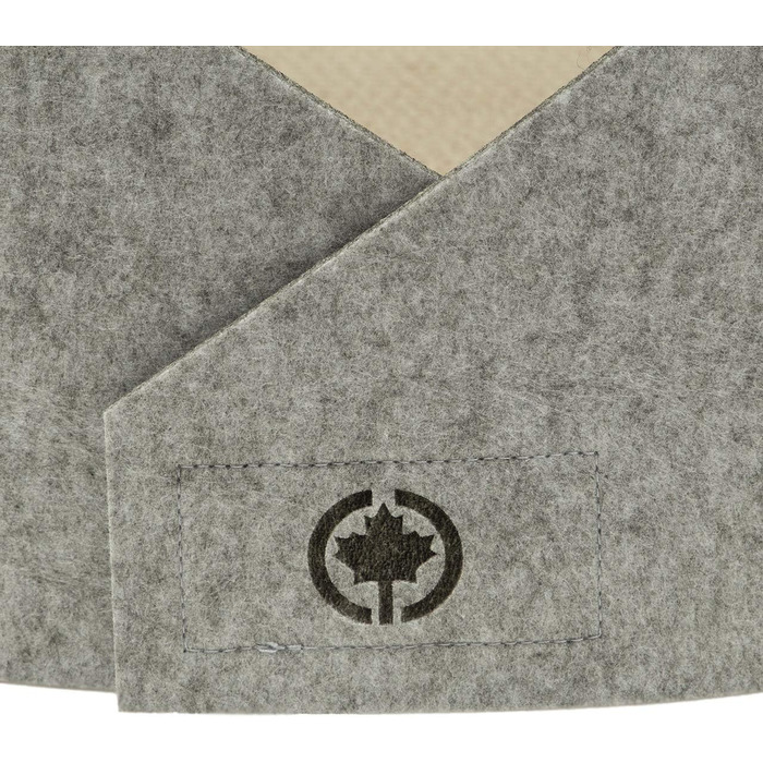 Кігтеточка-ліжко Owen XL сірого кольору з багатоярусною поверхнею для котів, 50 см