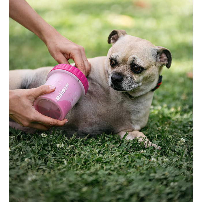 Очисник лап для собак Dexas, аксесуар для собак, товар для домашніх тварин, розмір S, рожевий