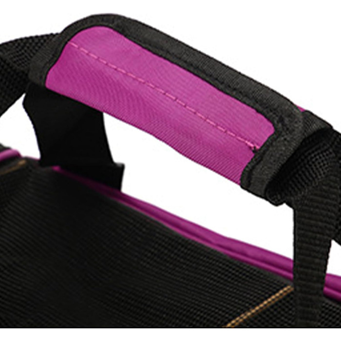 Транспортна сумка для тварин, переноска для котів, водонепроникна, легка, для подорожей, кемпінгу, прогулянок (фіолетова)