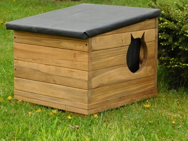 Будиночок для кота Gumiś, багатоколірний, прямокутний, 54 см x 46 см