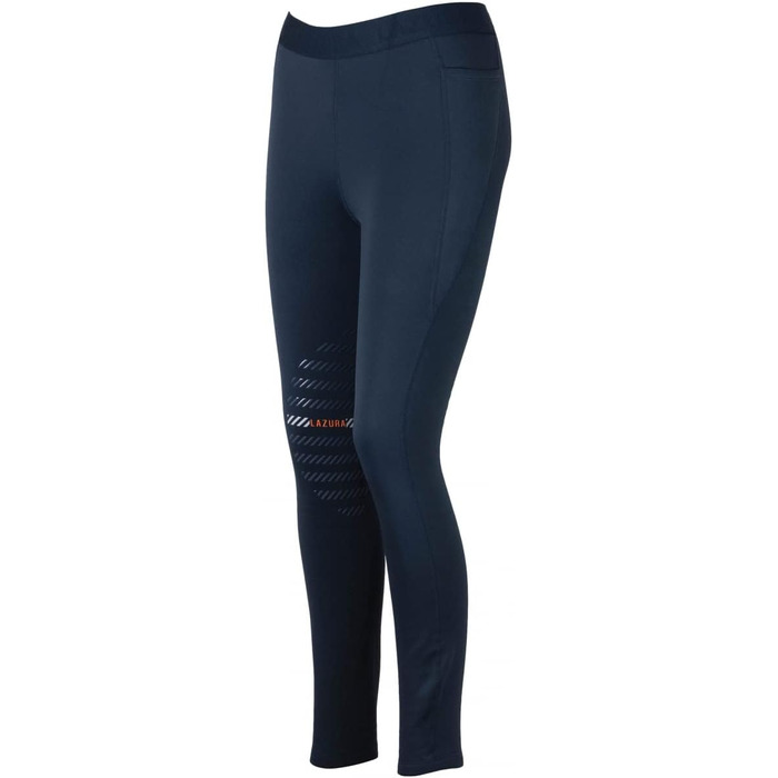 Легінси для верхової їзди Lazura Winter Anita | Силіконовий накладка на колінах | 2 кишені для телефону | Чорні або темно-сині | Розміри 32-46