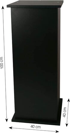 Тумба Sera 32405 100 см з чорним для Scaper Cube, 40x40x100 см (1 шт.)
