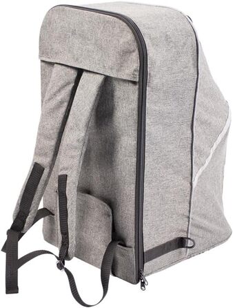 Візок для собак Laroy Group Hundebuggy Pet Buggy Deluxe сірий, 99 x 79 x 49 см, для собак з проблемами мобільності