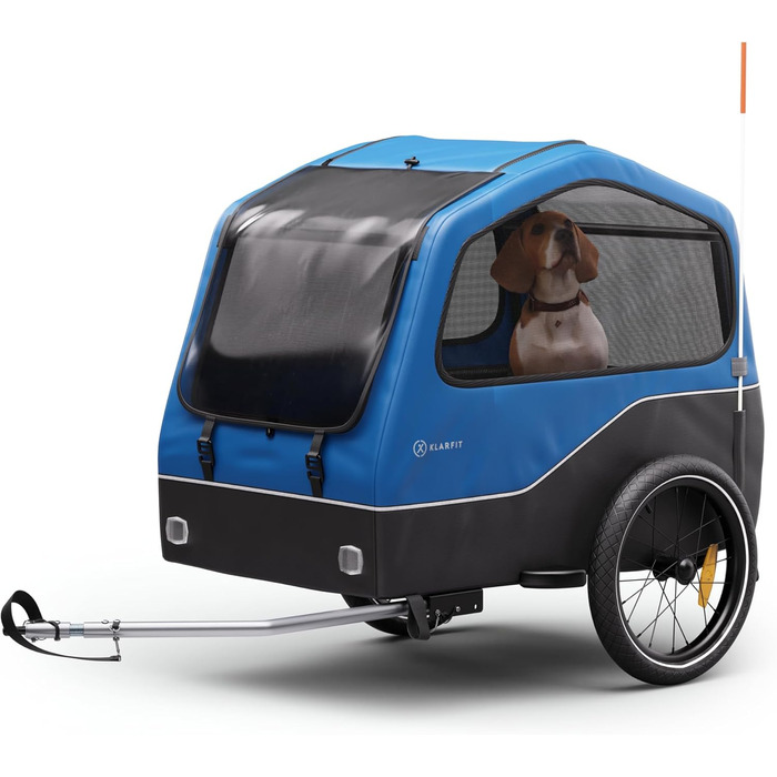 Фургон для собак Klarfit Goldie Home: 334 л, водовідштовхувальний, для перевезення домашніх тварин, 40 кг, складна конструкція, 16