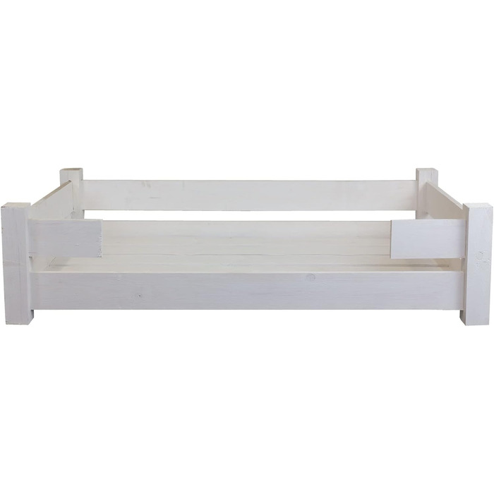 Собачий лежак Kistenkolli Winston XL з дерева та подушкою, 100x60x25 см, вінтажний стиль