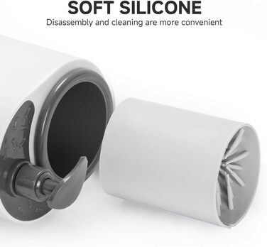 Автоматичний очисник лап для собак – електричний, портативний, USB-пристрій з мікрофіброю для догляду за шерстю