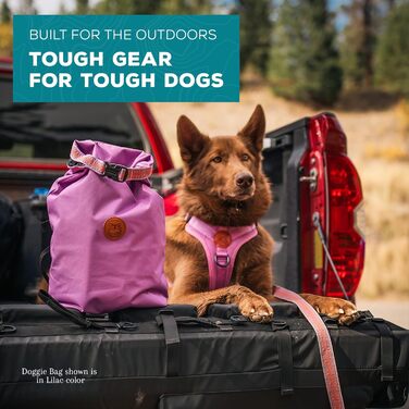 Wilderdog Sienna - переносна сумка для собак, водовідштовхуюча, з контейнером для сухого корму та нержавіючою чашкою