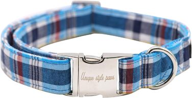 Елегантне собаче намисто з відстібаною метеликом, регульоване намисто з бантиком для собак та котів, XX-XL (XS, Синій сітка)