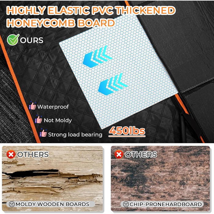 Захист для заднього сидіння автомобіля для собак: міцна підкладка, водонепроникний, з сіткою, до 204 кг, для SUV