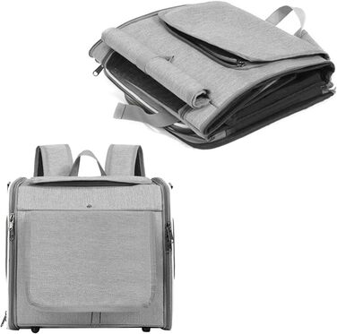 Велосипедний кошик для собак JTLB, розширюваний, водонепроникний, передня сумка для тварин, швидка фіксація, оксфордська тканина, сірий