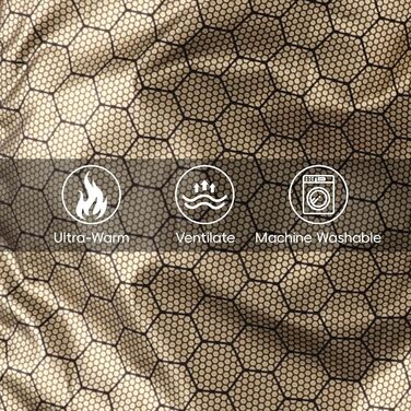 Тепла зимова куртка для собак Poseca: вітро- та водонепроникна, 2-в-1, з жилетом, для цуценят, на блискавці, червона