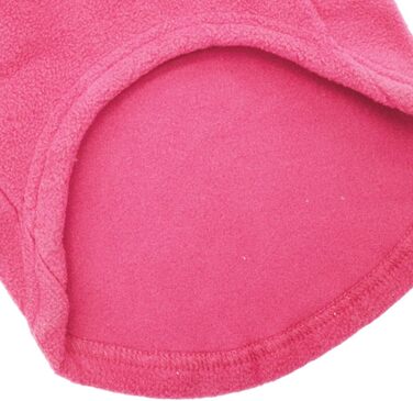 Тепла флісова куртка для собак на холодну погоду з кільцем для повідка, рожевий колір, розмір S